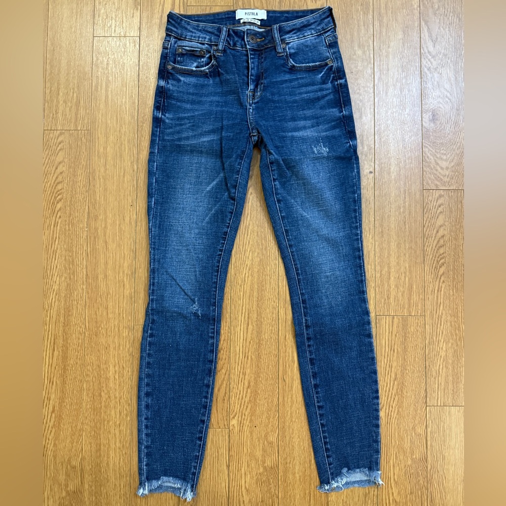 Pistola Audrey Mid Rise Skinny Jeans